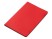 Блокнот Audrey А5 на сшивке в гибкой обложке софт-тач, красный с нанесением логотипа с нанесением логотипа
