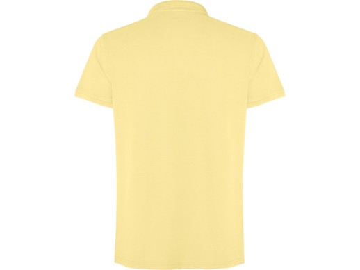 Рубашка поло Cobain унисекс, солнечно-желтый выстиранный WASHED