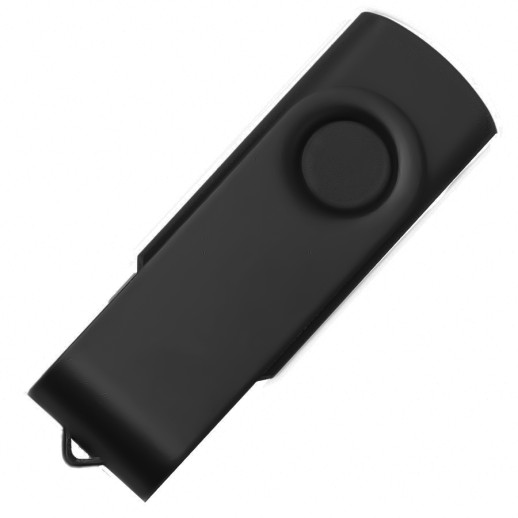 USB flash-карта DOT (8Гб), черный, 5,8х2х1,1см, пластик, металл 19328_8Gb/35