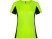 Футболка Shanghai женская, неоновый зеленый/черный с нанесением логотипа с нанесением логотипа