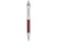 Ручка металлическая шариковая Large, бордовый/серебристый