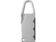 Багажный замок Traveler (Путешественник) - Серебряный