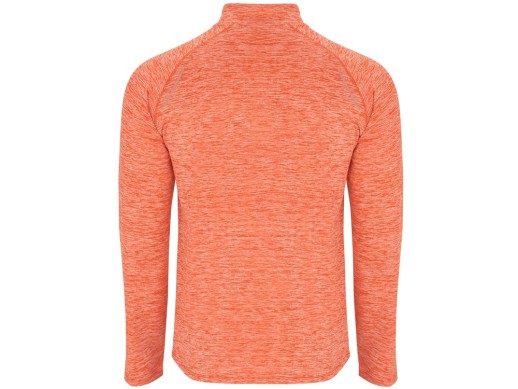 Толстовка Melbourne, оранжевый меланж с нанесением логотипа с нанесением логотипа