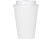 Пластиковый стакан Take away с двойными стенками и крышкой с силиконовым клапаном, 350 мл, белый