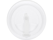 Пластиковый стакан Take away с двойными стенками и крышкой с силиконовым клапаном, 350 мл, белый
