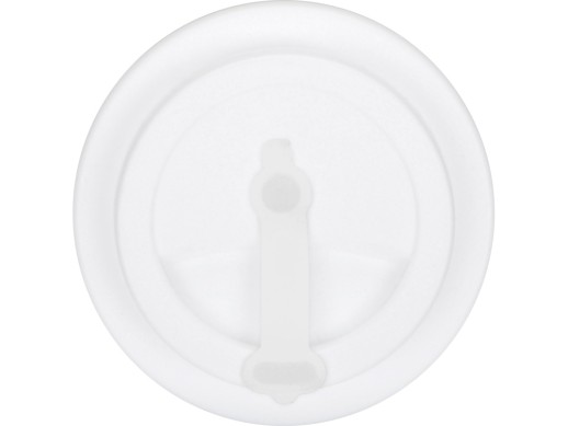 Пластиковый стакан Take away с двойными стенками и крышкой с силиконовым клапаном, 350 мл, белый