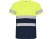 Футболка Delta мужская, нэйви/неоновый желтый