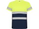 Футболка Delta мужская, нэйви/неоновый желтый