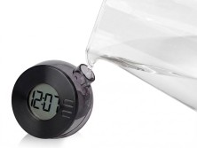 Водяные часы из бамбука Splash Hour, черный