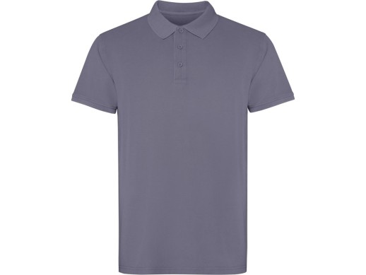 Рубашка поло Cobain унисекс, серо-голубой выстиранный