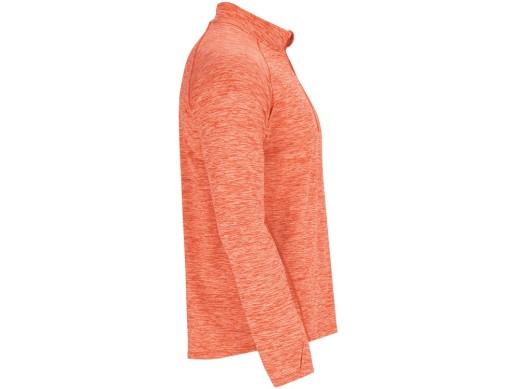 Толстовка Melbourne, оранжевый меланж с нанесением логотипа с нанесением логотипа