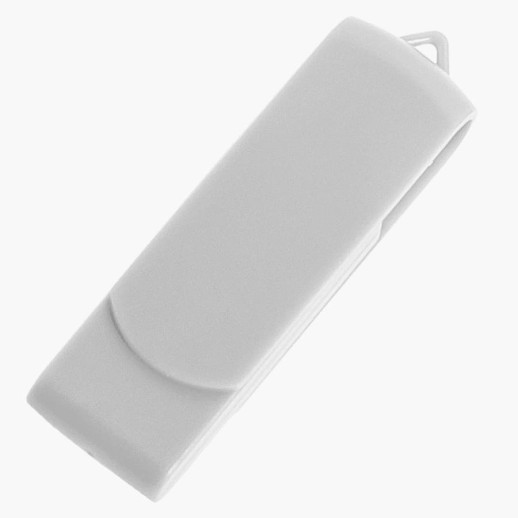 USB flash-карта SWING (8Гб), белый, 6,0х1,8х1,1 см, пластик   19329_8Gb/01