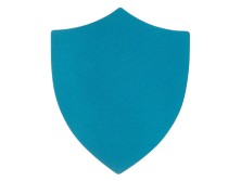 ПАТЧ ЩИТ nubuk (голубой) 6,6 х 5,5 см