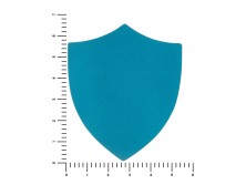 ПАТЧ ЩИТ nubuk (голубой) 6,6 х 5,5 см