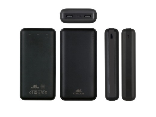 RIVACASE VA2120 (20000mAh), внешний аккумулятор /24 с нанесением логотипа с нанесением логотипа