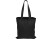 Сумка для шопинга Carryme 140 хлопковая, 140 г/м2, черный с нанесением логотипа с нанесением логотипа