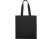 Сумка для шопинга Carryme 140 хлопковая, 140 г/м2, черный с нанесением логотипа с нанесением логотипа