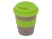 Стакан с силиконовой крышкой Cafe, зеленое яблоко