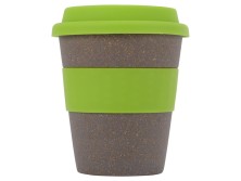 Стакан с силиконовой крышкой Cafe, зеленое яблоко