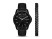 Подарочный набор: часы наручные мужские с браслетом. Armani Exchange с нанесением логотипа с нанесением логотипа