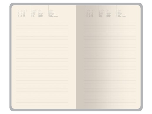 Ежедневник недатированный А5 Valencia, синий