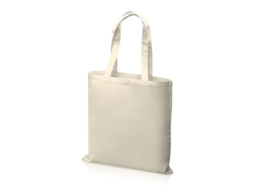 Сумка для шопинга Carryme 140 хлопковая, 140 г/м2, натуральный (P) с нанесением логотипа с нанесением логотипа