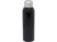 Бутылка для воды Guzzle из нержавеющей стали, сертифицированной по стандарту RCS, 820 мл - Черный с нанесением логотипа с нанесением логотипа
