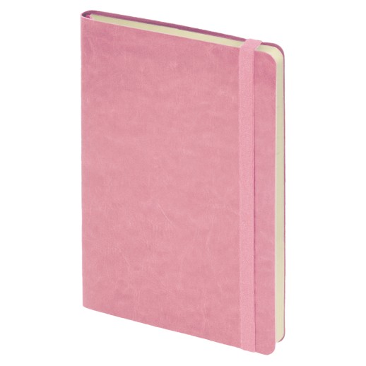 Ежедневник недатированный Boomer, А5, светло-розовый, кремовый блок в линейку, без обреза - 24702/38