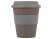 Стакан с силиконовой крышкой Cafe, серый