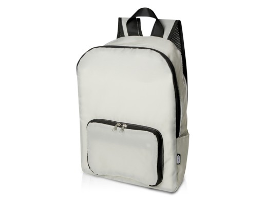 Складной рюкзак EcoFold объемом 15 л из переработанного ПЭТ-пластика - Sandstone