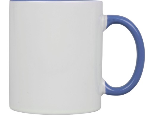 Кружка для сублимации Sublime Color, белый/светло-синий