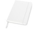 Блокнот классический офисный Juan А5, белый с нанесением логотипа с нанесением логотипа