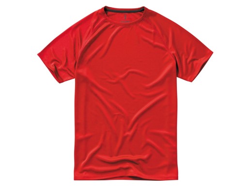Футболка Niagara мужская, красный с нанесением логотипа с нанесением логотипа