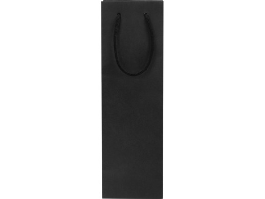 Пакет под бутылку Imilit 11х35х11 см, черный
