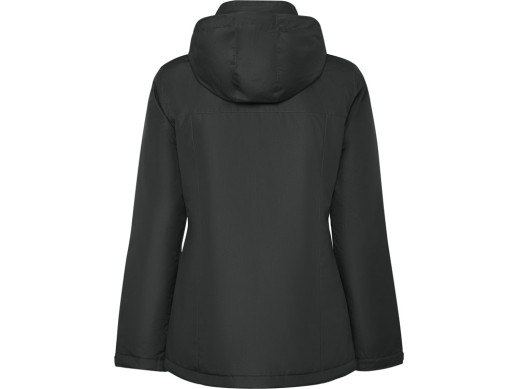 Парка утепленная America женская, графитовый с нанесением логотипа с нанесением логотипа