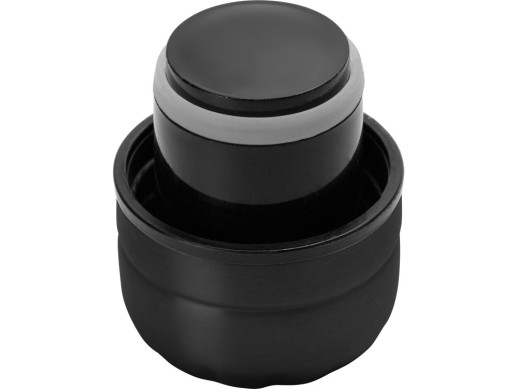 Вакуумная термобутылка Acorn, 460 мл, черный (P) с нанесением логотипа с нанесением логотипа