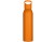 Одностенная бутылка для воды Sky, изготовленная из нержавеющей стали, 650 мл, оранжевый