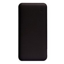 Универсальный аккумулятор Rib 10 (10000 мАч), черный, 13,5х6.8х1,5 см   37170/35