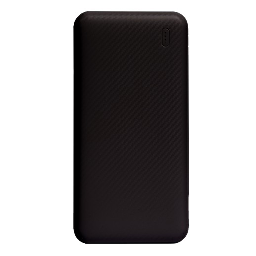 Универсальный аккумулятор Rib 10 (10000 мАч), черный, 13,5х6.8х1,5 см   37170/35