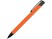 Ручка металлическая шариковая Crepa, оранжевый/черный