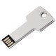 USB flash-карта KEY (16Гб), серебристая, 5,7х2,4х0,3 см, металл   19336_16Gb/47