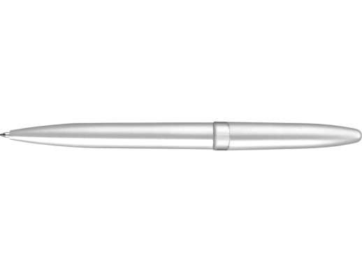 Ручка шариковая Империал, серебристый с нанесением логотипа с нанесением логотипа