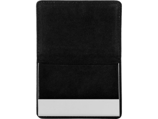 Визитница Намибия, черный/серебристый