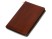 Бизнес-блокнот на молнии А5 Fabrizio с RFID защитой и ручкой, коричневый