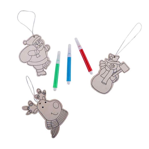 Набор фломастеров с раскрасками BANCAX SET   345899