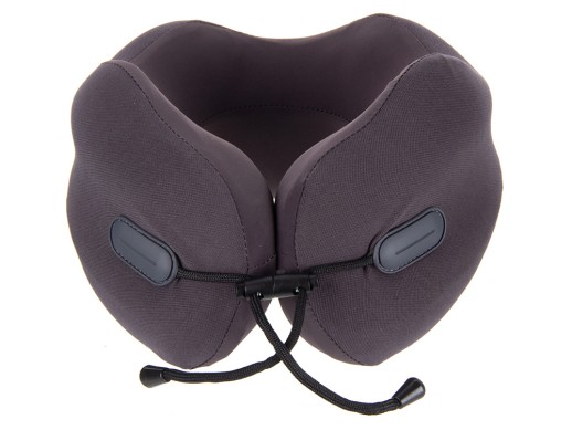 Подушка для путешествий с эффектом памяти Memo Pillow PRO M/L Basque Black