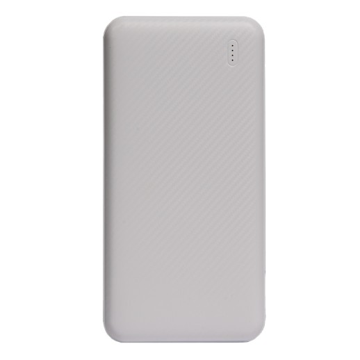 Универсальный аккумулятор Rib 10 (10000 мАч), белый, 13,5х6.8х1,5 см 37170/01