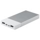 Универсальный аккумулятор Slim Pro (10000mAh),белый, 13,8х6,7х1,5 см,пластик,металл   24200/01
