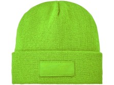 Шапка Boreas с нашивками, зеленое яблоко
