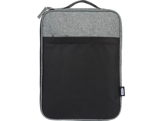 Двухцветный чехол для ноутбука 14 Reclaim объемом 2,5 л, изготовленный из переработанных материалов по стандарту GRS, серый яркий